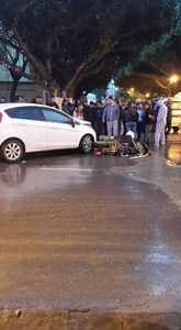 accident à 19 heures