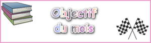 Challenge Objectif du mois