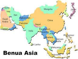 Nama Negara di Benua Asia