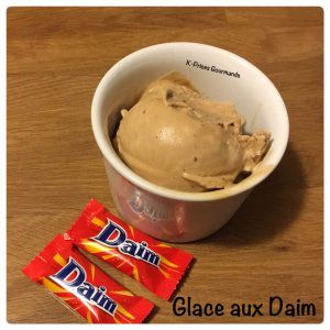 Crème glacée au Daim