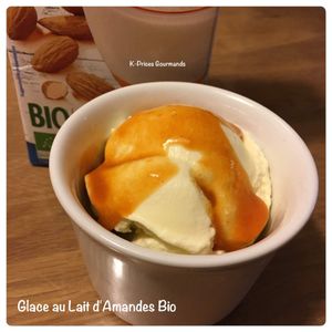 Glace au Lait d'Amandes Bio