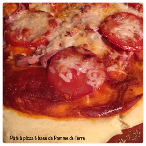 Pâte à Pizza à base de pomme de terre