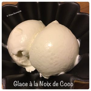 Glace à la Noix de Coco