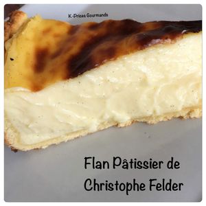 Flan Pâtissier de Christophe Felder