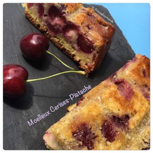 Moelleux Cerise-Pistache