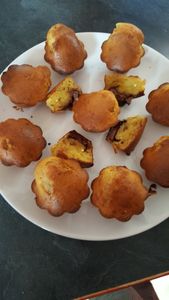 Muffins coeur nutella sans thermomix