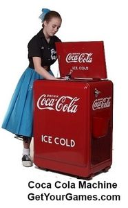 Own Your Own Nostalgic Replica Coca Cola Machine!