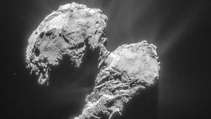 Conférence sur la mission Rosetta