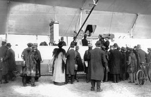 Un Zeppelin à Lunéville