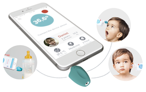 Le thermomètre connecté: Oblumi tapp