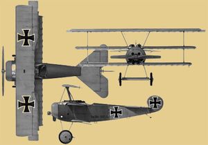 FOKKER-DR1 au 1/72 (Revell)