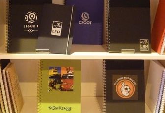 Des cahiers personnalisés... exposés !
