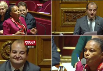 Quand Christiane Taubira explose le sénateur Fn Rachline