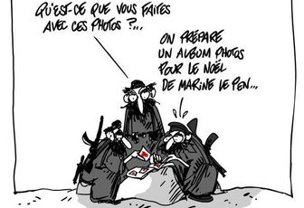 C'est Noël pour Daesh et Le Pen