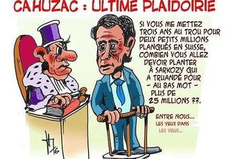 Humour du jour : Cahuzac et Sarkozy