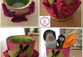 Tuto boite à crayons - vide poche