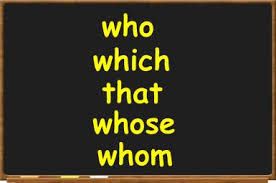 Relative Clauses: Pronouns