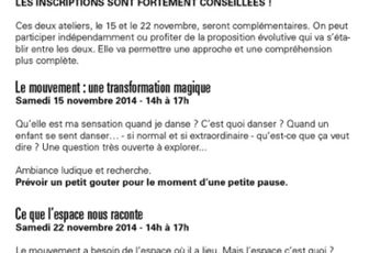 La Machine Pneumatique - Ateliers à la carte