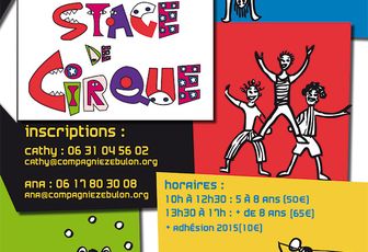 Stage de cirque avec la Compagnie Zebulon