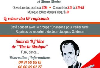 Soirée JJ Goldman à Mirabeau