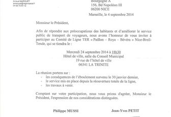 Comité de Ligne Breil Tende le 24 septembre