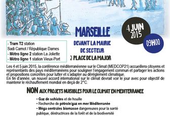 4 juin à Marseille : mobilisation pour le climat.