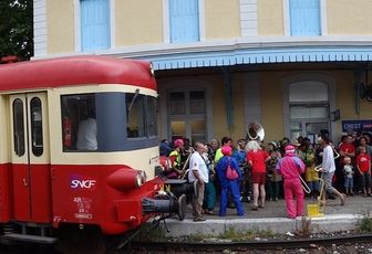 Le Veyn'art: le retour du train touristique, artistique et historique