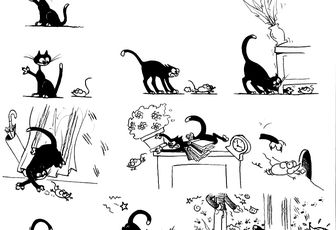 Chat ménerve!