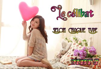 Le Célibat selon chaque type Myers-Briggs