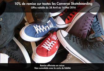 Opération Converse Skateboarding