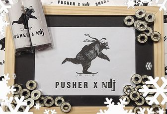 PUSHER X NDJ Skateshop Bearings