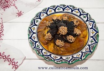 Tajine d'agneau aux pruneaux