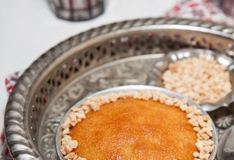 Basboussa aux amandes