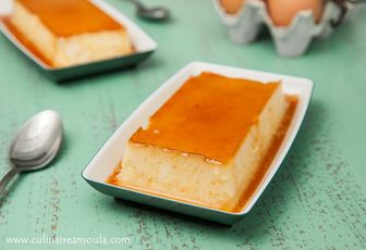 Crème caramel au yaourt