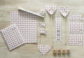Papier pour Valentin ou Valentine {Printable}