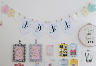Fanions pour les amoureux (printable)