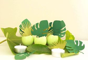 Une déco exotique pour Pâques