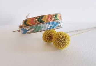 Bracelet miyuki & wrap