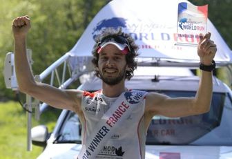 Teams Salomon 2014 Thibaut Baronian les sentiers des trails après les pistes de fond