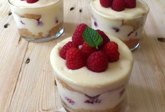 TIRAMISU AUX FRAMBOISES