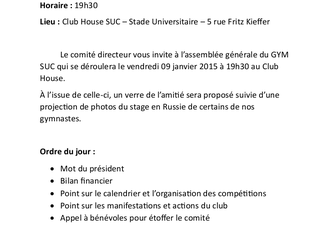 Assemblée Générale