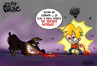 Putain de clébard !