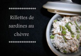 Rillettes de Sardines au Chèvre