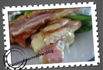 Croque reblochon jambon