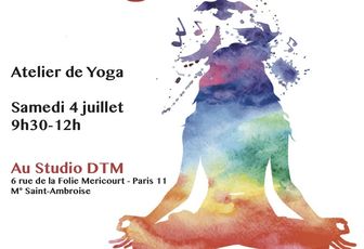 "Légèreté"... C'est le thème de l'atelier de yoga le 4 juillet 2015