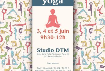 Stage de yoga 3 jours - WE de la Pentecôte