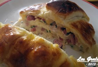 Recette : Feuilleté au fromage facile