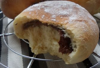 Recette : beignets facile au four fourrés Nutella