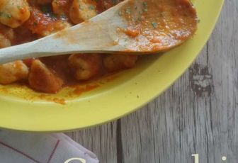 Recette : Gnocchi à la sauce tomate basilic