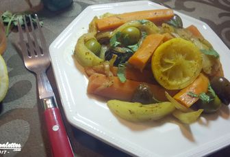 Recette : Tajine de fenouil aux deux olives
